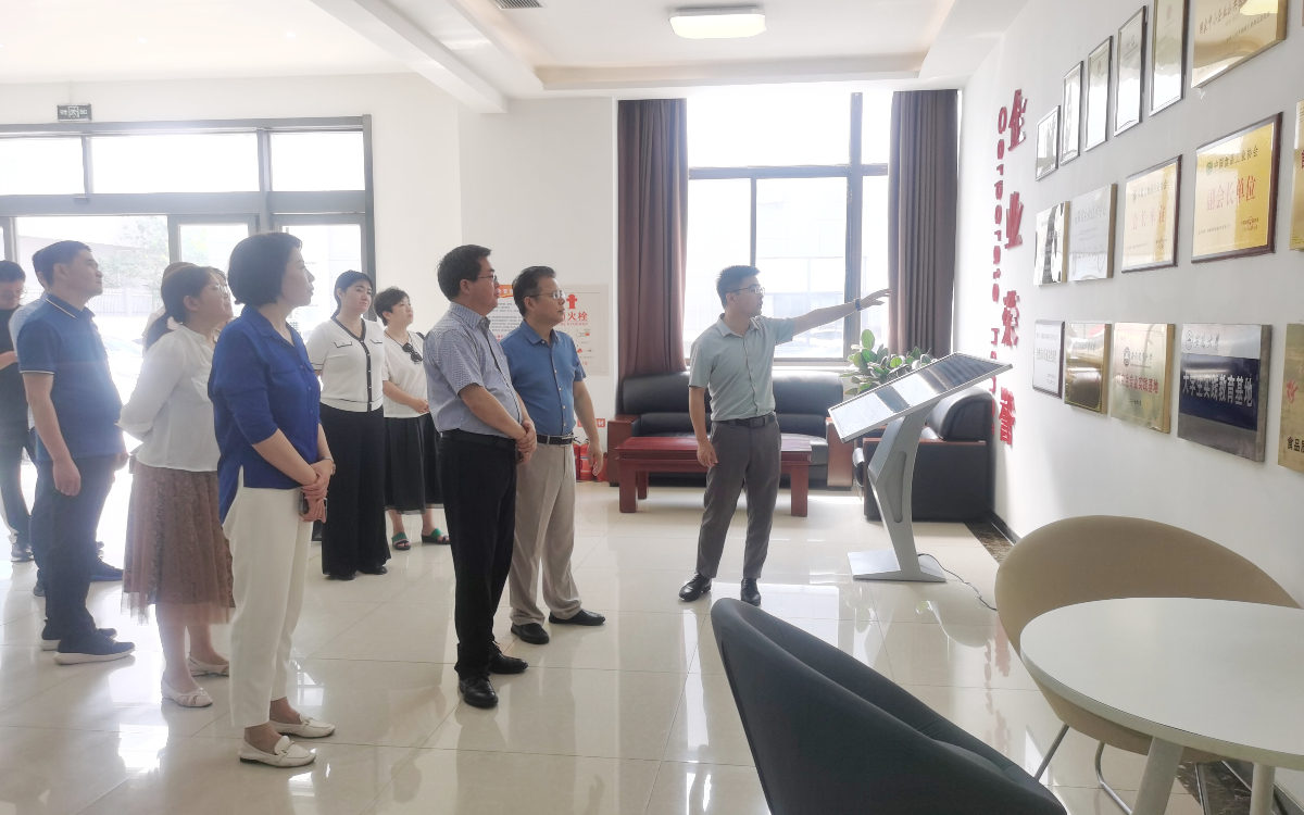 郑州市市场监管局副局长陈传建率考察团莅临国科检测考察指导